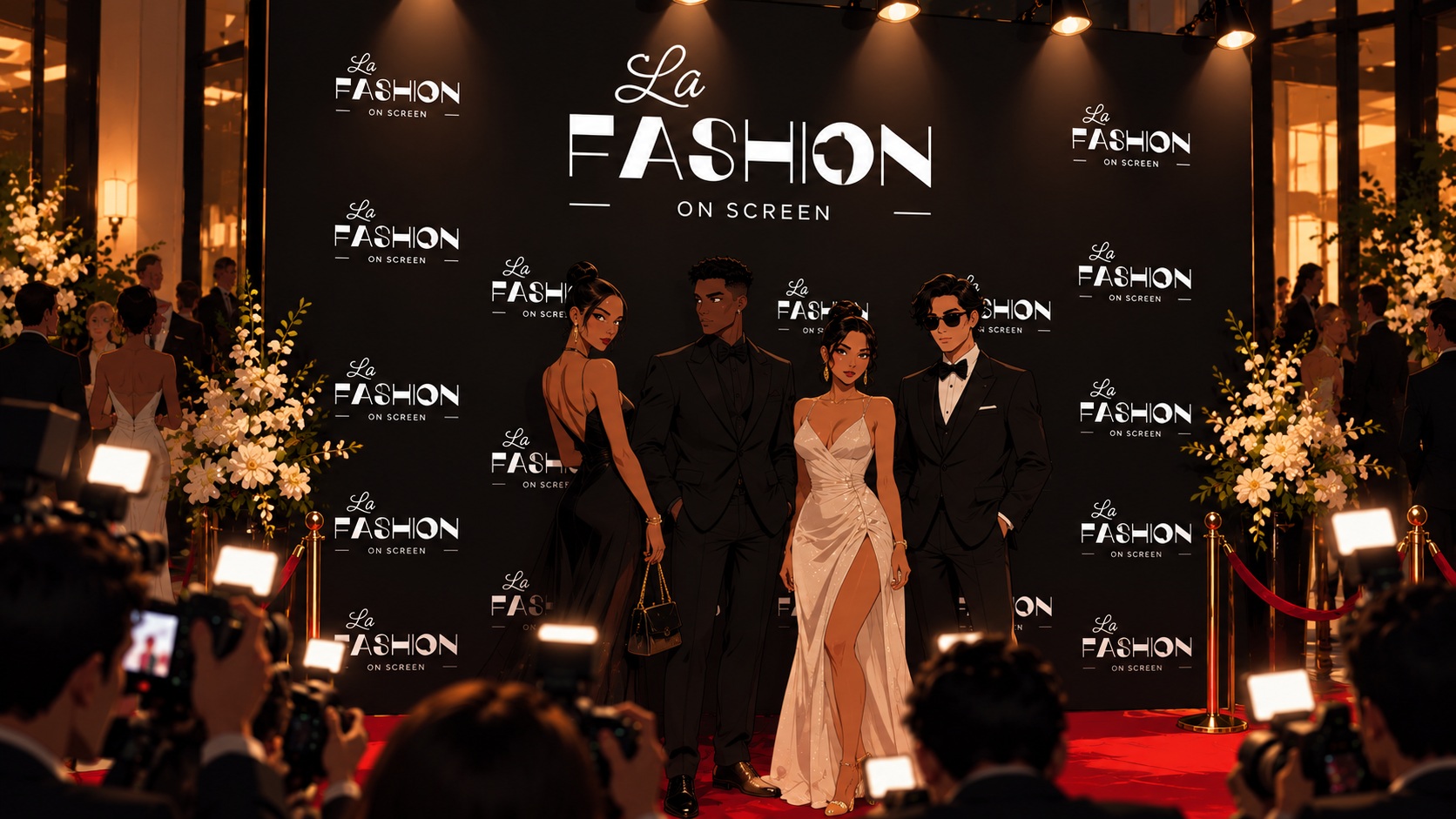 Photocall Fashion on Screen