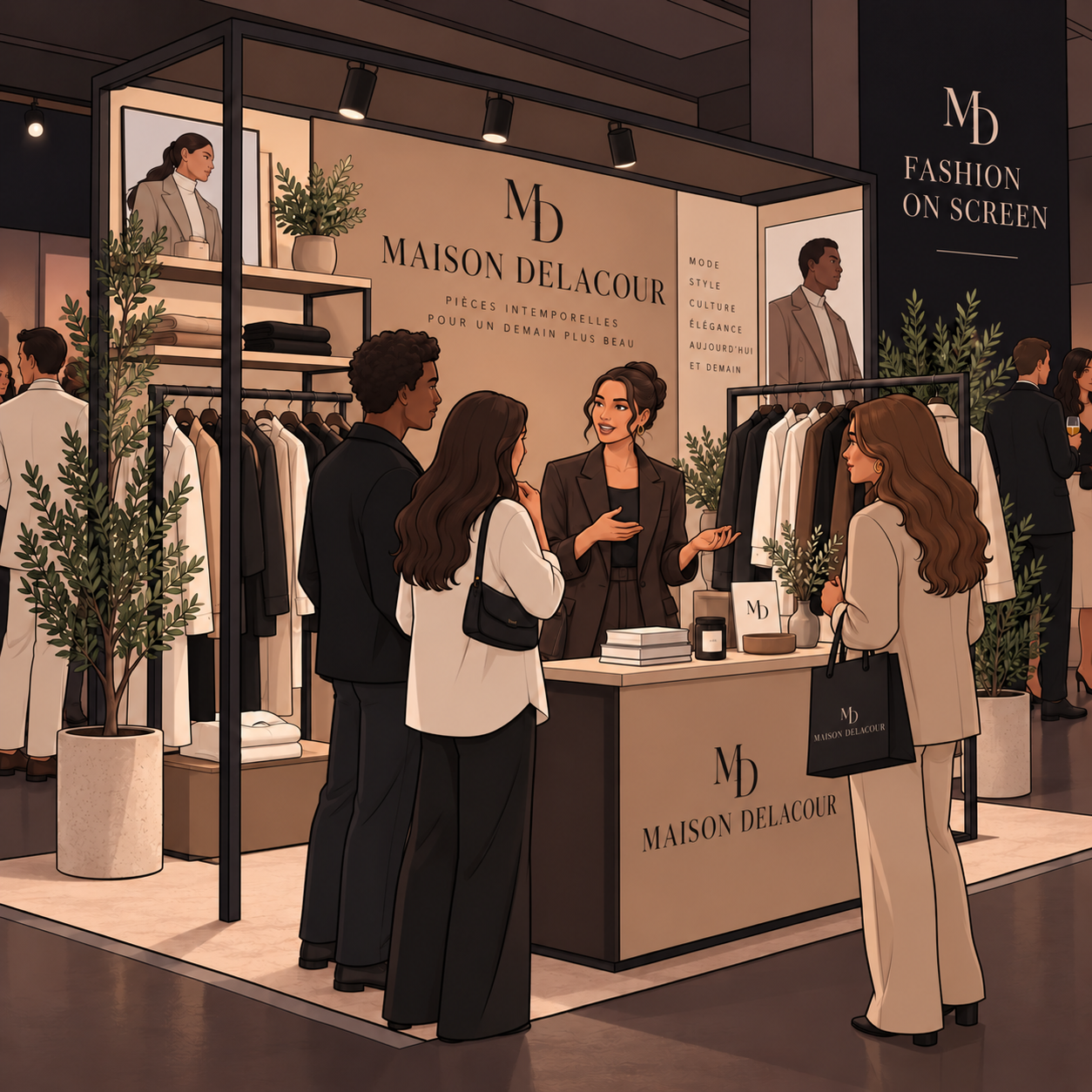Pop-up Maison Delacour